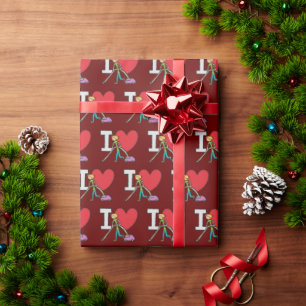 Papier Cadeau J'Aime Vacuumer