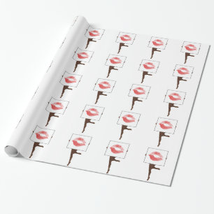 Papier Cadeau Jambes et baiser