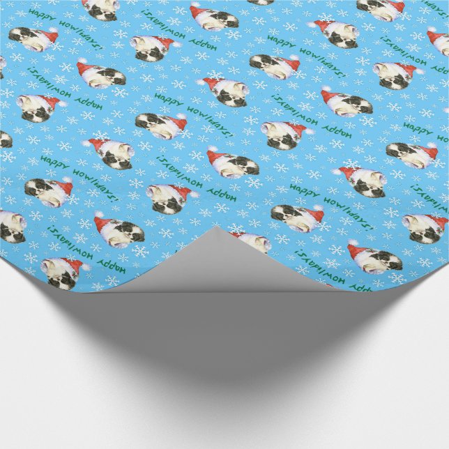 Papier Cadeau Japonais heureux Chin de Howlidays (Coin)