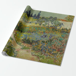 Papier Cadeau Jardin d'Arles - Vincent Van Gogh