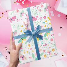 Jardin Papillon Blanc Fantaisiste Anniversaire Fil