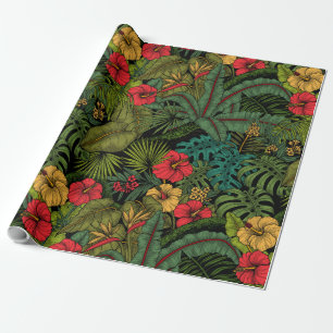 Papier Cadeau Jardin tropical