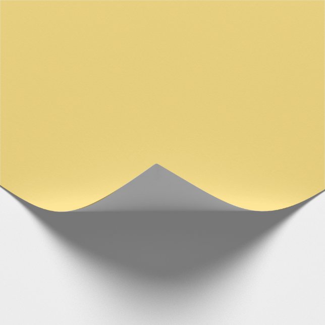 Papier Cadeau Jaune en pastel (Coin)