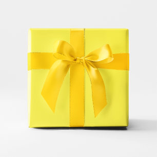 Papier Cadeau Jaune jonquille