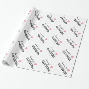 Papier Cadeau Je déménage en Californie