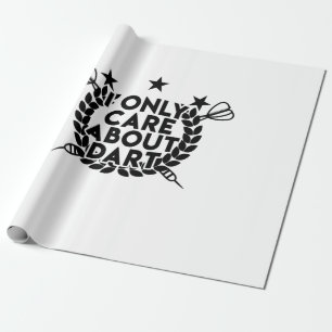 Papier Cadeau Je M'Occupe Uniquement De Dart