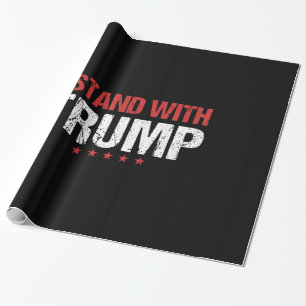 Papier Cadeau Je suis avec Trump