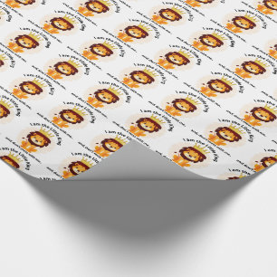 Papier Cadeau Je suis le petit roi