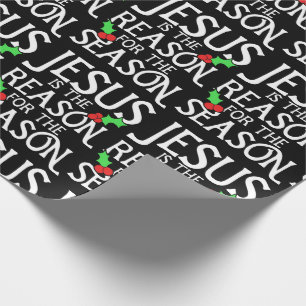 Papier Cadeau Jésus est la raison de la saison