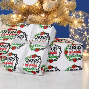 Papier Cadeau Jésus est la raison de la saison