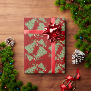Papier Cadeau Jésus, raison de Noël de chrétien de saison
