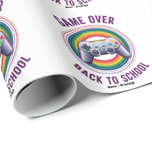 Papier Cadeau Jeu amusant sur contrôleur enseignant KIds niveau