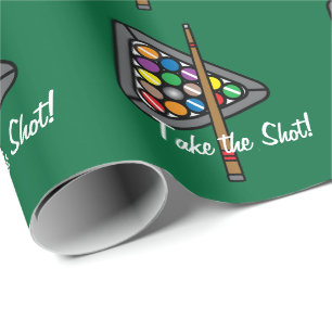Papier Cadeau Jeu de billard/piscine