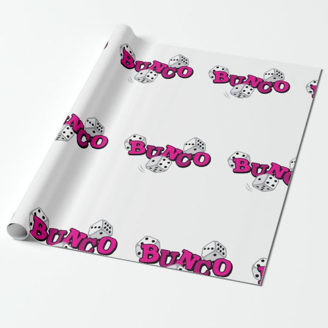 Papier Cadeau Jeu de dés Bunco (Déroulé)