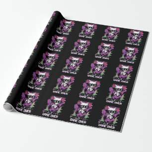 Papier Cadeau Jeu sur le Japon esthétique triste Anime Vaporwav