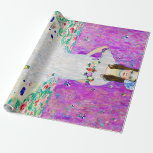 Papier Cadeau Jeune fille, Gustav Klimt