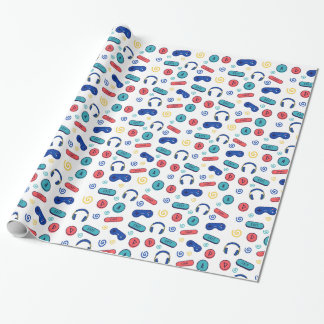 PAPIER CADEAU JEUX DE JEUX DE GAMER