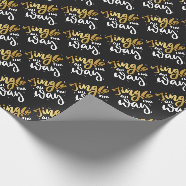 Papier Cadeau Jingle (Coin)