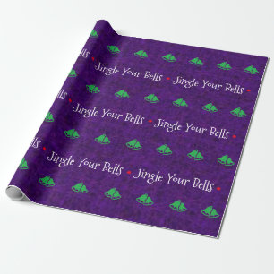 Papier Cadeau Jingle Your Bells Holiday Wrapper Paper