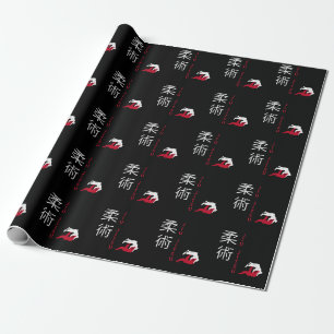 Papier Cadeau Jiu Jitsu Arts martiaux japonais