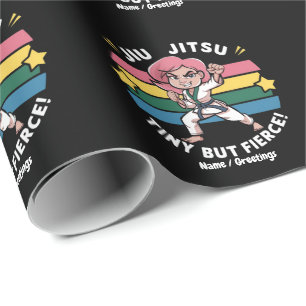 Papier Cadeau Jiu Jitsu Minuscule Mais Féroce Renforce la Confia