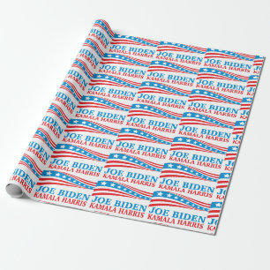 Papier Cadeau Joe Biden Kamala Harris pour l'Amérique