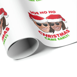 PAPIER CADEAU JOE HO HO - NOËL EST VENU TÔT