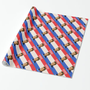 Papier Cadeau John Kennedy et direction