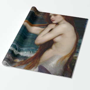 Papier Cadeau John William Waterhouse Mermaid