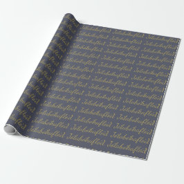 Papier Cadeau Jólabókaflóð Gris ardoise Noël Livre Inondation