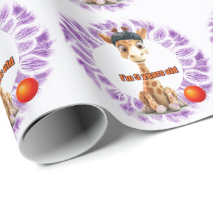 Papier Cadeau Joli anniversaire pour les garçons