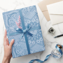 Papier Cadeau Joli bleu Sacré Lotus Fleur Fleur de fleurs Mandal