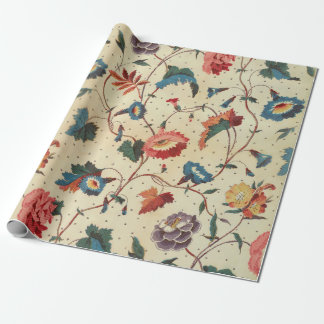 Papier Cadeau Joli design textile floral