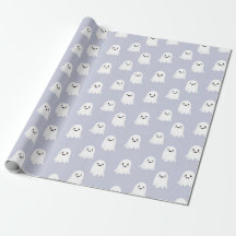 Joli motif de fantôme Kawaii Halloween
