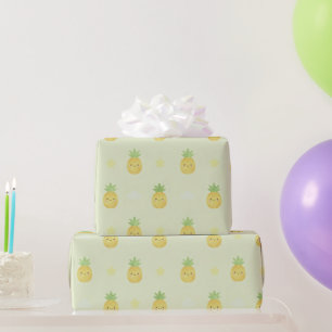 Papier Cadeau Joli motif de gâteau d'anniversaire bébé