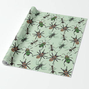 Papier Cadeau Joli motif floral