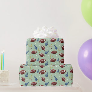Papier Cadeau Joli Motif sportif de football