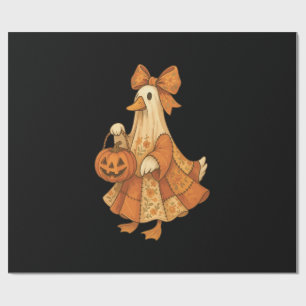 Papier Cadeau Joli patchwork de canard Halloween Party