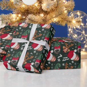 Papier Cadeau Joli plaisir Noël illustration 3 photos