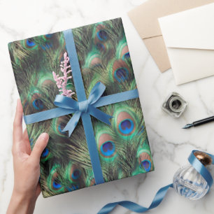 Papier Cadeau Joli Poster de animal Peacock