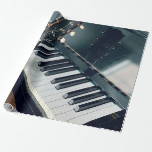Papier Cadeau Jolie conception de piano