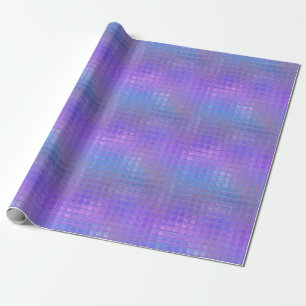Papier Cadeau Jolie fête de glamour irisé violet brillant