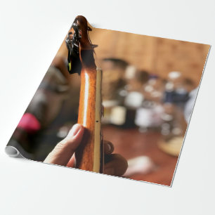 Papier Cadeau Jolie guitare acoustique