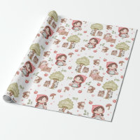 Jolie histoire illustrée du Petit Chaperon Rouge f