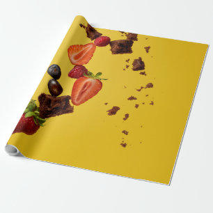 Papier Cadeau Jolie nourriture