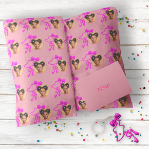 Papier Cadeau Jolie photo rose chaussures de ballet Ballerine An