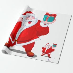 Papier Cadeau Jolies ornements Gants Cadeaux Étoil