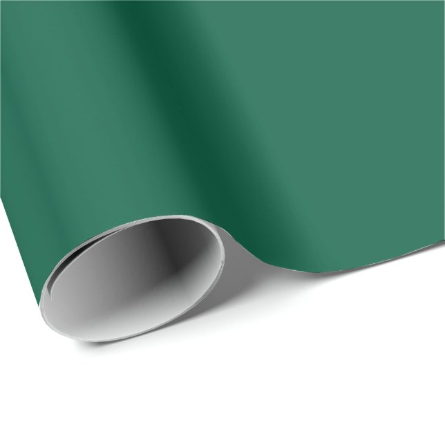 Papier Cadeau Jolly Père Noël Face Green (Coin rond)
