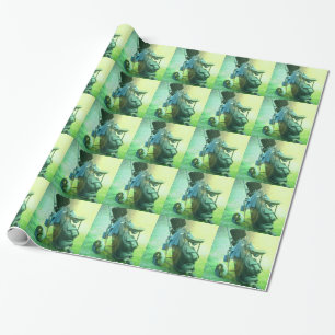 Papier Cadeau Jouer au golf