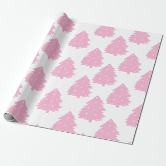 Papier Cadeau Jouer Motif de Noël rose pour enfants Adulte